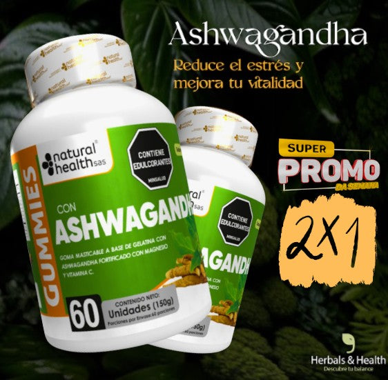 Oferta! 2X1 🎁 ASHWAGANDHA